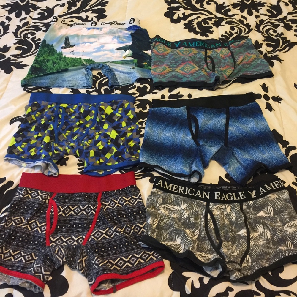 Men’s lot of boxers 6 pair